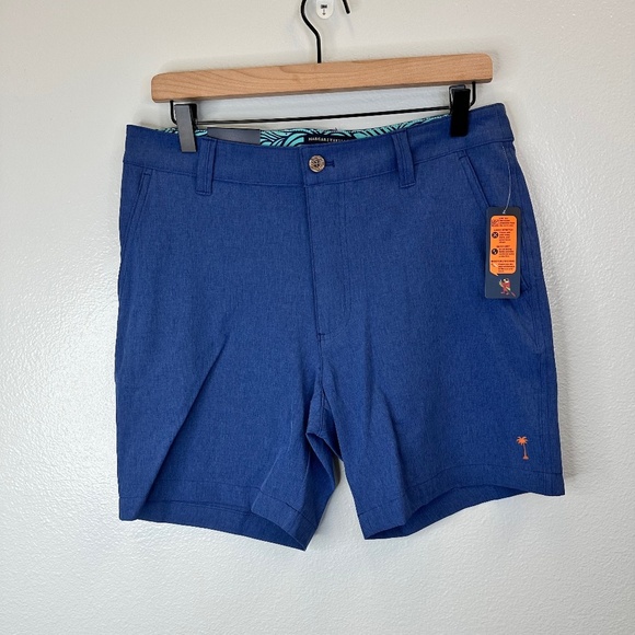 Margaritaville Twilight Blue Quick Dry UPF 30 Shorts - Picture 1 of 10